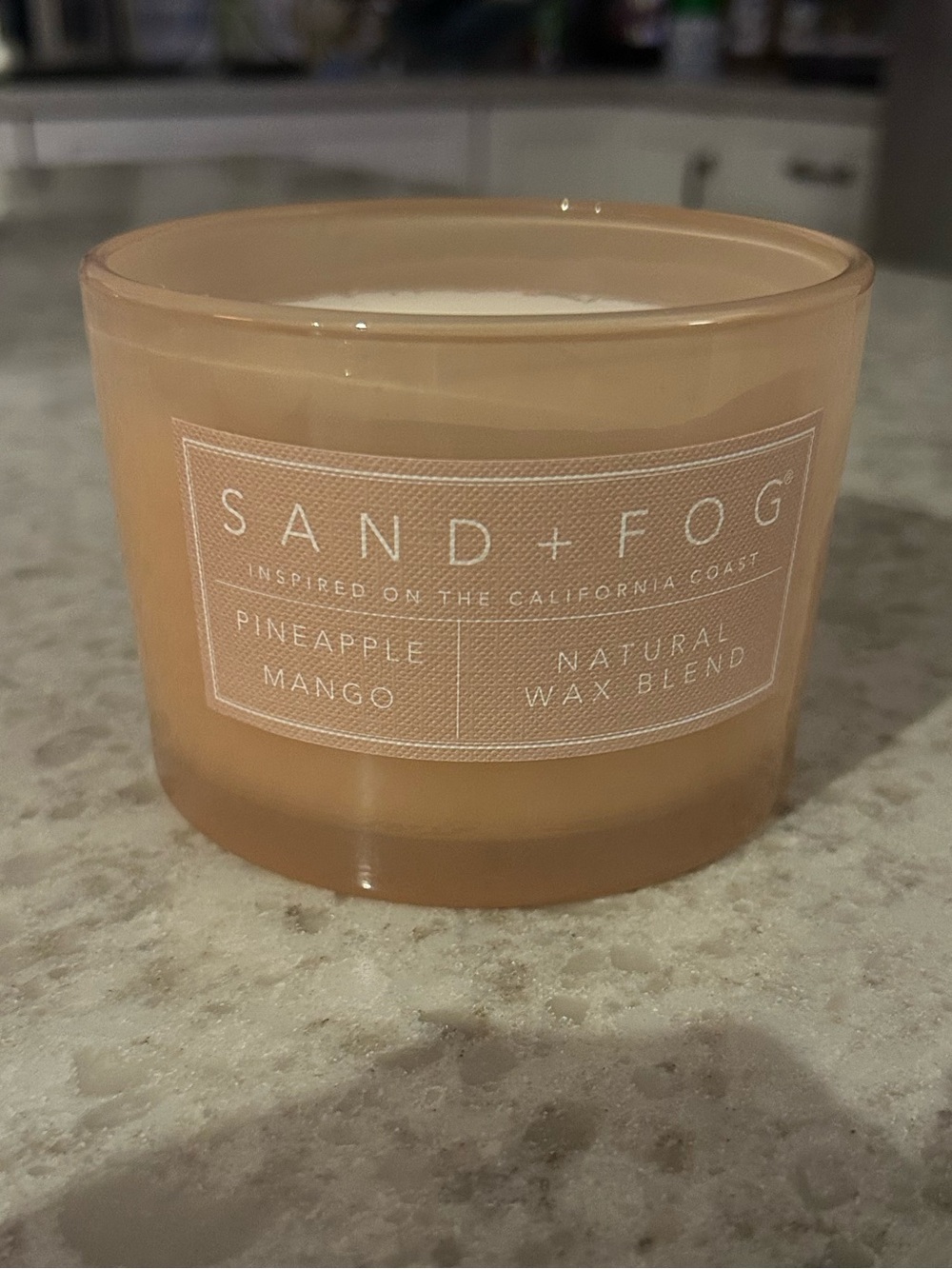 “New”Sand + Fog Pineapple Mango Scented Candle 12 oz